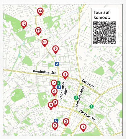 Karte - Kinoanfänge in Pankow Karte - Kinoanfänge in Pankow