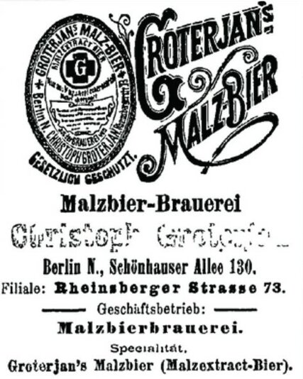 Mila-Lichtspiele in der Brauerei Groterjan Mila-Lichtspiele in der Brauerei Groterjan