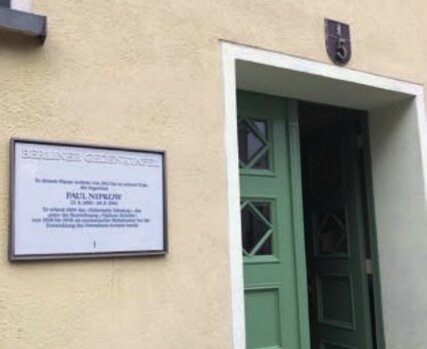 Wohnhaus von Paul Nipkow Wohnhaus von Paul Nipkow